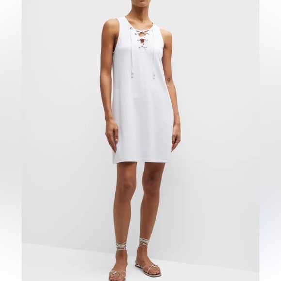 Tommy Bahama Island Cays Lace-Up Coverup Dress - Picture 5 of 14